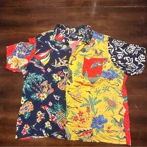 Polo Ralph Lauren bear color block camp shirt